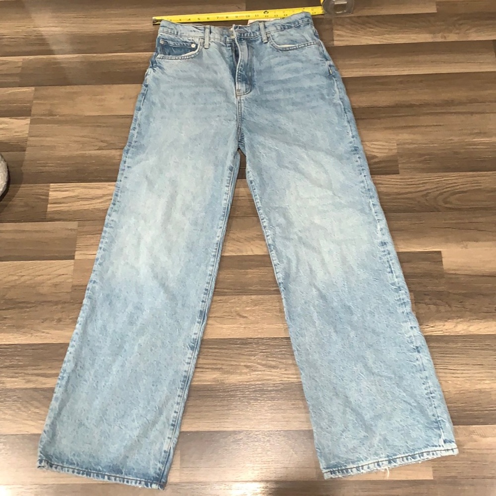 Free People Wide Leg Jeans Size 32
